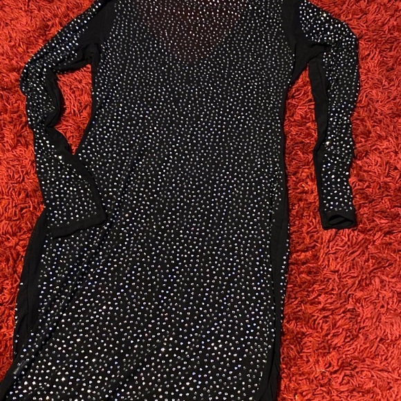 Studded Sheer Dress - Picture 3 of 5